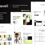 Raveli - Online Payment App Elementor Template Kit
