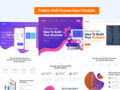 React - Creative Multi-Purpose React Templates