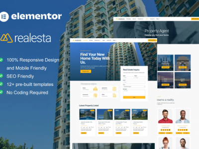 Realesta - Real Estate Elementor Template Kit