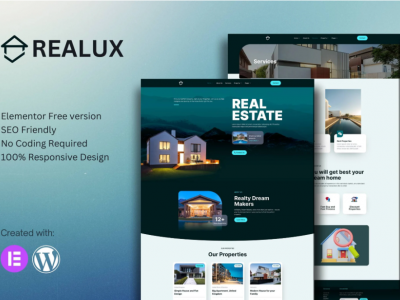 Realux - Real Estate Elementor Template Kit