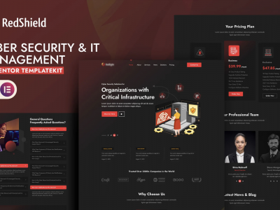 RedShield Cyber Security & IT Management Template Kit