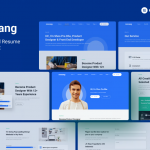 Rencang - CV & Portfolio Elementor Template Kit