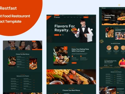 Restfast - Fast Food Restaurant React Template