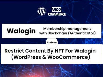 Restrict Content By NFT For Walogin (WordPress)