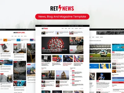 Retnews - News, Blog & Magazine Template