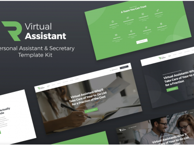 Revirta - Virtual Assistant Business Elementor Template Kit