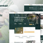 Revoltz - Electrical Installation & Maintenance Elementor Template Kit