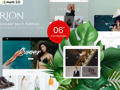 Rion - Elegant MultiPurpose Shopify Theme