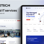 Risetech - Managed IT Services Elementor Template Kit