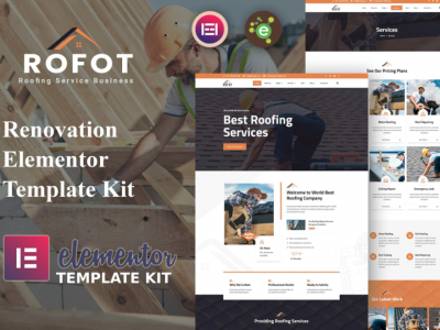 Rofot - Renovation Elementor Template Kit