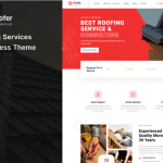 Roofer - Roofing Services WordPress Theme