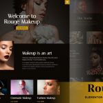 Rouge - Makeup & Beauty Elementor Template Kit