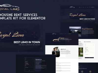 Royal Limo - Limousine Rent Services Template Kit