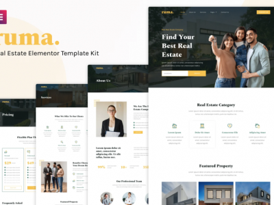 Ruma - Real Estate Elementor Template Kit
