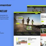 Runclub – Running Club, Marathon & Sports Elementor Template Kit