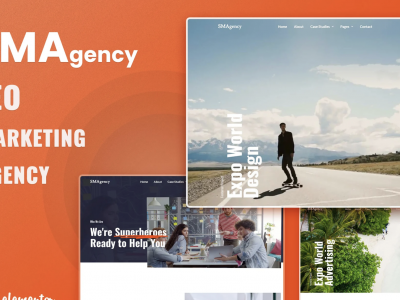 SMAgency - SEO Marketing Agency Elementor Template Kit