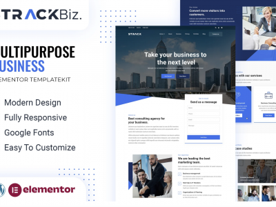 STRACK Biz | Elementor Template Kit