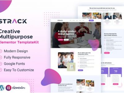 STRACK Multipurpose Business | Elementor Template Kit