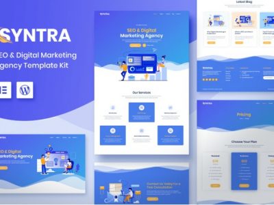 SYNTRA – SEO & Digital Marketing Agency Template Kit