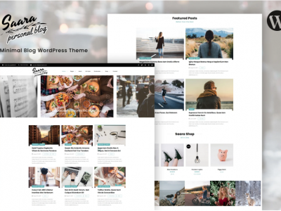 Saara - Minimal Blog WordPress Theme