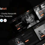 Sadakat - Charity Nonprofit React+HTML Template