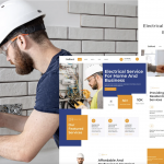 Salford - Electrical & Electrician Service Company Elementor Pro Template Kit