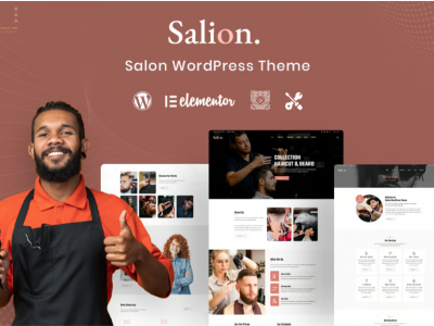 Salion – Hair Salon WordPress Theme