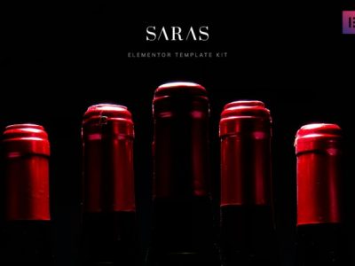 Saras - Wine Template Kit