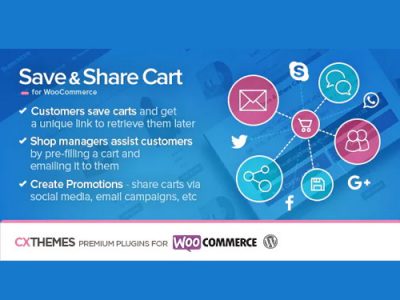 Save & Share Cart for WooCommerce