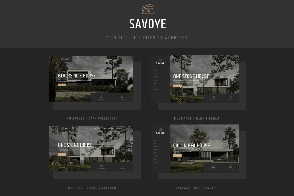 Savoye - Architecture & Interior WordPress Theme
