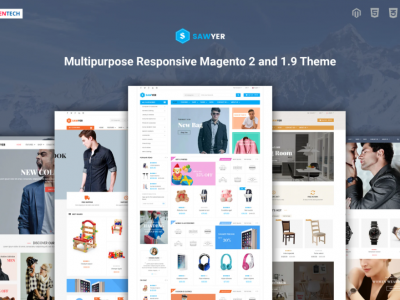 Sawyer - Responsive Magento 2 and 1.9 Theme