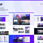 Scoop - News & Magazine Elementor Pro Template Kit