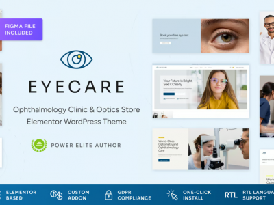 Eye Care - Family Optometrist WordPress Theme