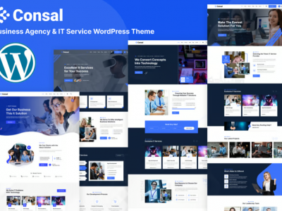 Business Agency & IT Service WordPress Theme
