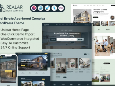 Realar - Real Estate WordPress Theme