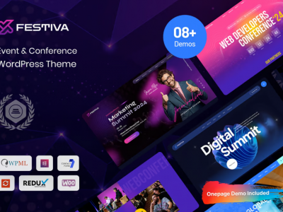 Festiva - Event & Conference WordPress Theme