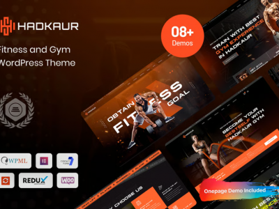 Hadkaur - Fitness and Gym WordPress Theme