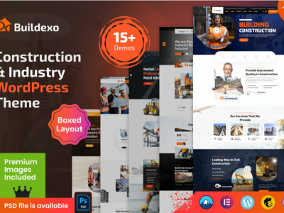 Blxo - Construction WordPress Theme
