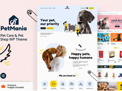 PetMania - Pet Shop Pet Care WooCommerce eCommerce