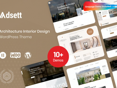 Adsett - Architecture WordPress Theme
