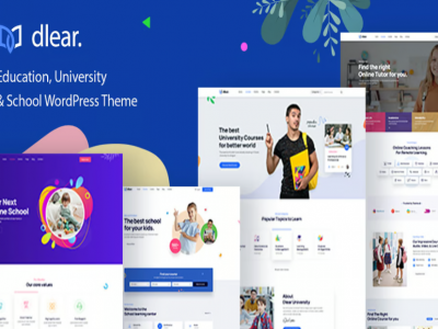 Dlear - Education WordPress Theme