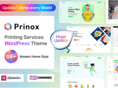 Prinox - Printing Services WordPress Theme
