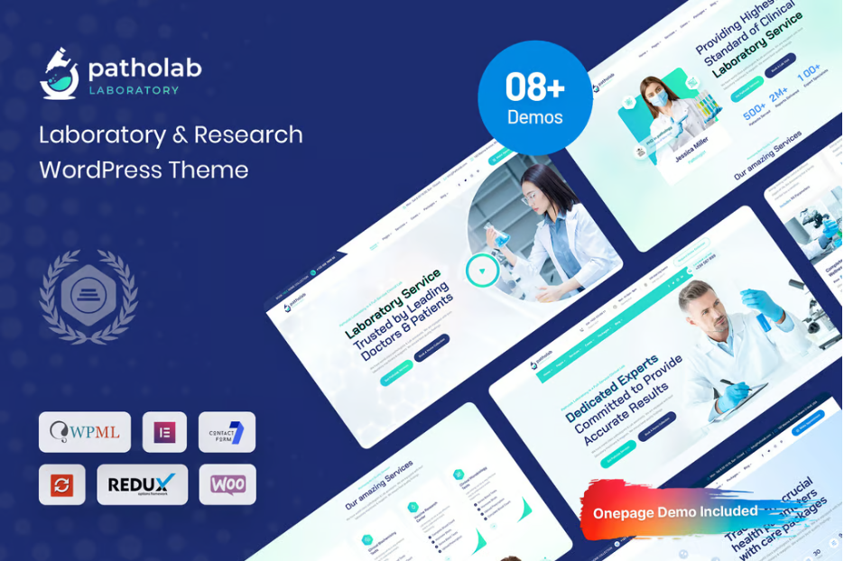 Patholab - Laboratory & Science Research WordPress