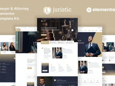 Juristic - Lawyer & Attorney WordPress Theme