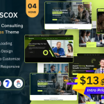 Biscox – Business Consulting WordPress Theme