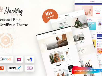 Hashtag - Personal Blog WordPress Theme