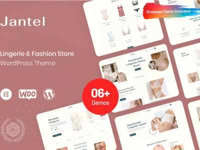 Jantel - Lingerie & Fashion Store WordPress Theme