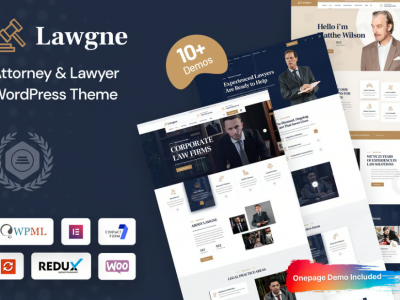 Lawgne - Law & Lawyer WordPress Theme