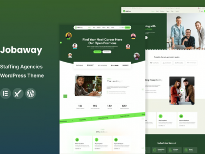 Jobaway - Staffing Agencies WordPress Theme