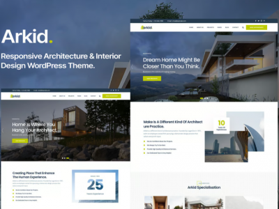 Arkid - Architecture and Interior Design WordPress
